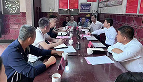 南宫NG28参与集美区长倪杰调研叶厝社区城中村刷新提升工作